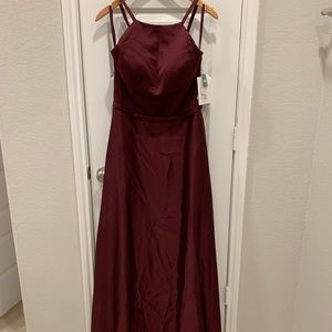 NWT Morilee burgundy dress